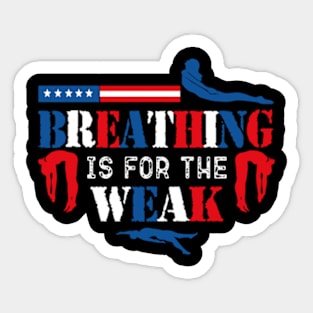 Swimmer - Breathing is for the weak Sticker